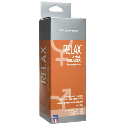 Doc Johnson Relax Anal Lubricant - Anal Relaxer 59ml Tube