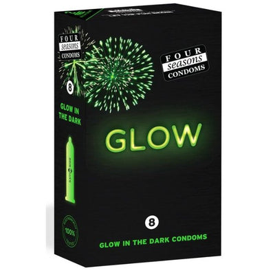 Four Seasons 8s Glow in the Dark Condom