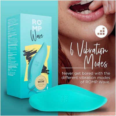 ROMP Wave Lay-On Massaging Vibrator