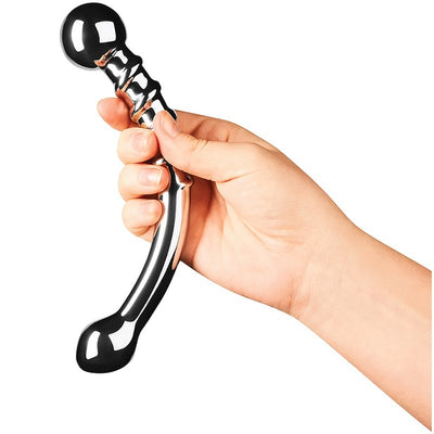 Le Wand - Stainless Steel Bow Double Ended Dildo