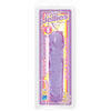 Doc Johnson Classic 8 Inch Crystal Jellie Purple Realistic Dildo