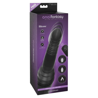 Anal Fantasy Elite - Rechargeable Remote Vibrating Ass Thruster Silicone Anal Vibrator