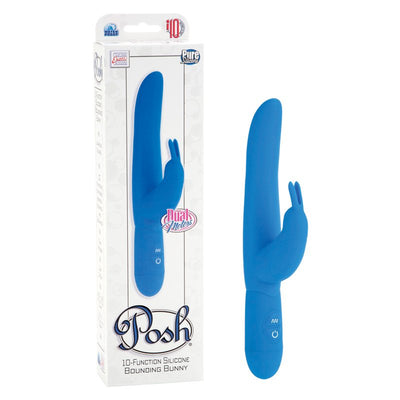 California Exotic Posh 10-Function Silicone Bounding Rabbit Vibrator