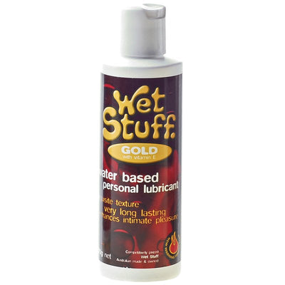 Wet Stuff Gold Flip Top Waterbased Lubricant - 270g