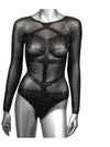 Calexotics Radiance Plus Size Long Sleeve Body Suit