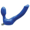 Tantus Inc Feeldoe Slim Strap-On Vibrator Blue - Blue