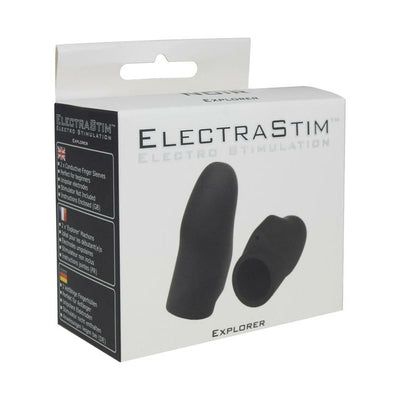 Electrastim Silicone Noir Explorer Finger Sleeves