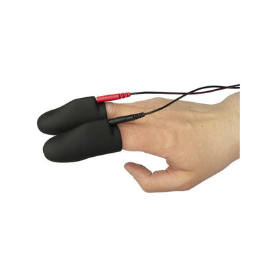 Electrastim Silicone Noir Explorer Finger Sleeves