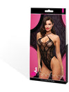 Lapdance Lingerie Criss Cross Lace Teddy