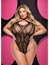 Lapdance Lingerie Criss Cross Lace Teddy - Queen