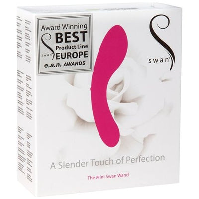 BMS Enterprises Mini Swan Wand G-Spot Vibrator