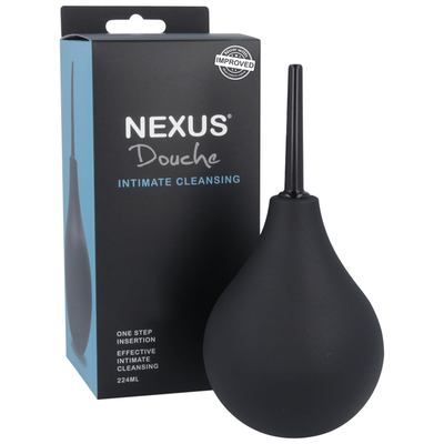 Nexus Douche Anal Douche Black Non Return Valve