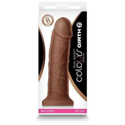 NS Novelties Colours Dual Density 7 inch Wide Dildo