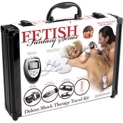 PipeDream Fetish Fantasy Deluxe Shock Therapy Electro Sex Toy Travel Kit