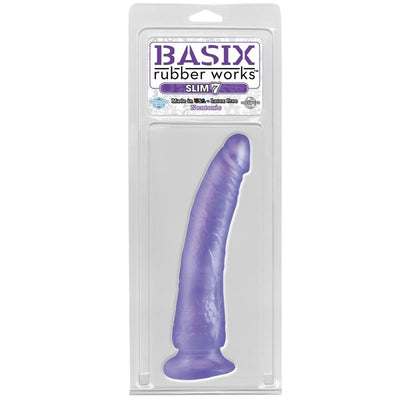 PipeDream Basix 7 Inch Slim O-Ring Strap-On Dildo