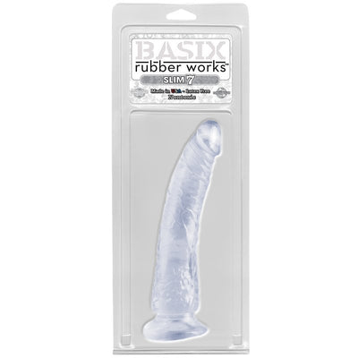 PipeDream Basix 7 Inch Slim O-Ring Strap-On Dildo