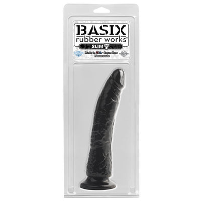 PipeDream Basix 7 Inch Slim O-Ring Strap-On Dildo