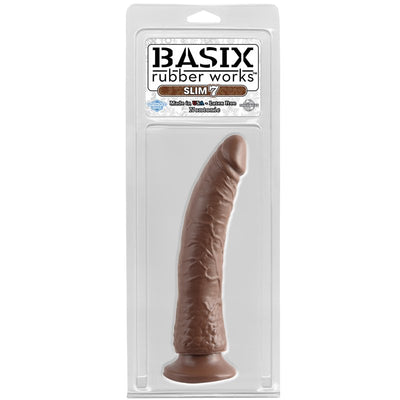 PipeDream Basix 7 Inch Slim O-Ring Strap-On Dildo