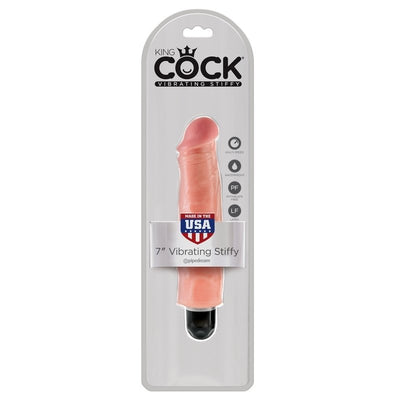 Pipedream King Cock - 7 Inch Vibrating Stiffy Realistic Vibrator