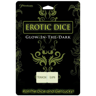 PipeDream Glow In The Dark Dice Love Game