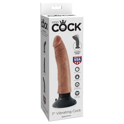 Pipedream King Cock 7 inch Vibrating Cock