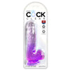 Pipedream King Cock Clear 6 inch with Balls