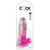 Pipedream King Cock Clear 7 inch with Balls