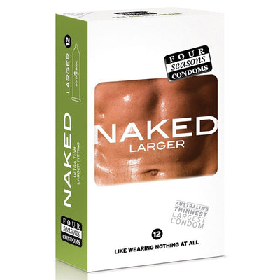 Four Seasons 4 Seasons 12s Naked Large Condom